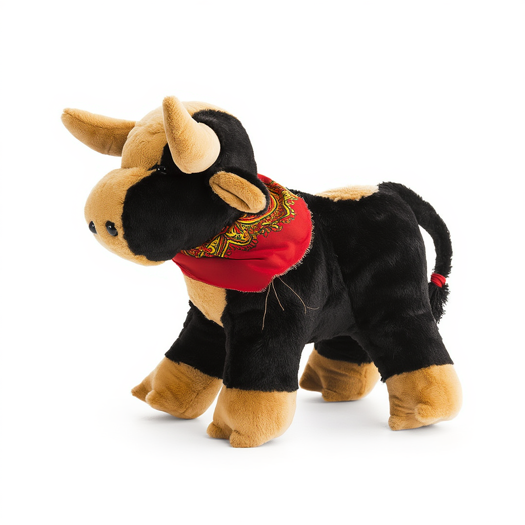 🐂 Toro de Peluche Artesanal