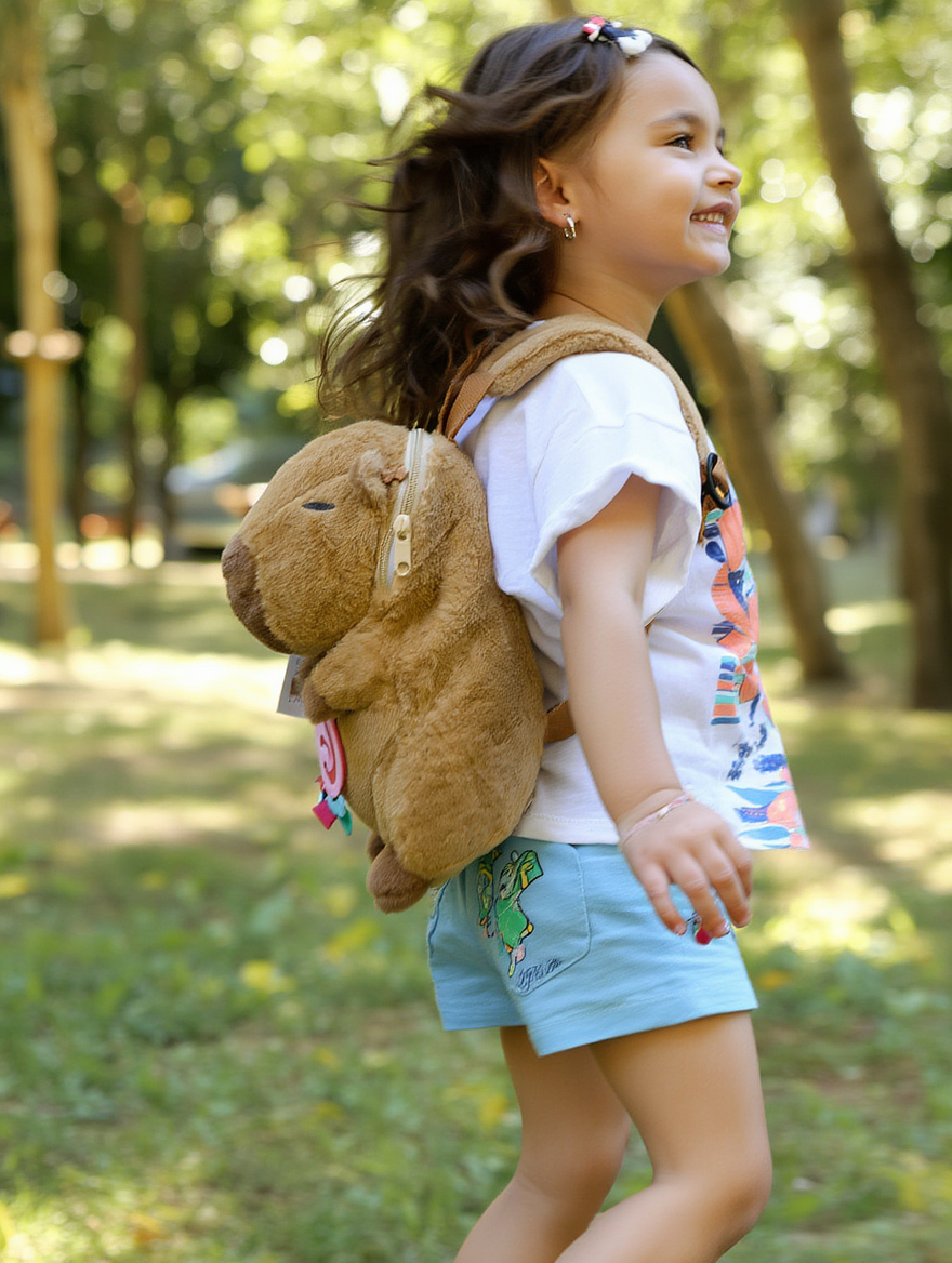 Mochila Capibara de Peluche