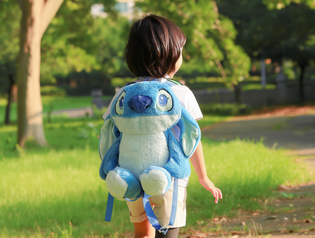 🌟 Mochila de Peluche Stitch