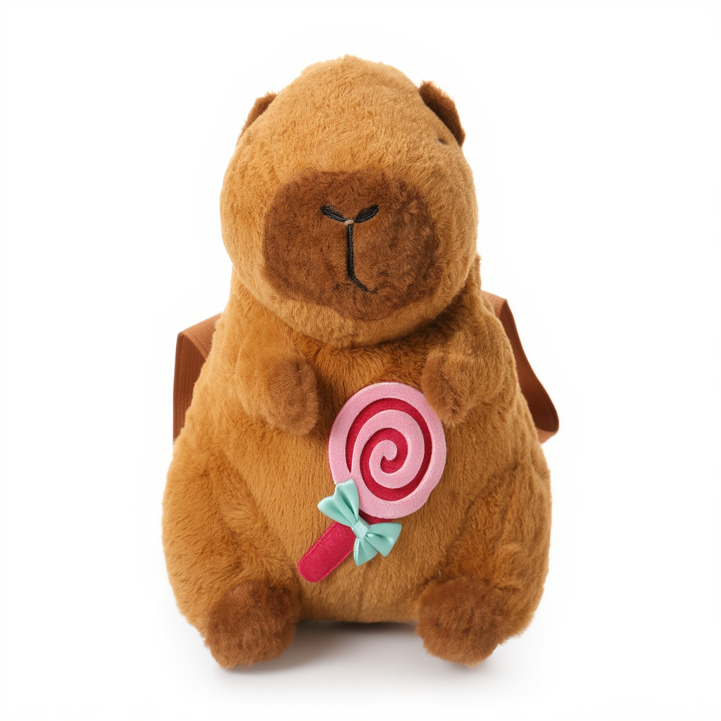 Mochila Capibara de Peluche