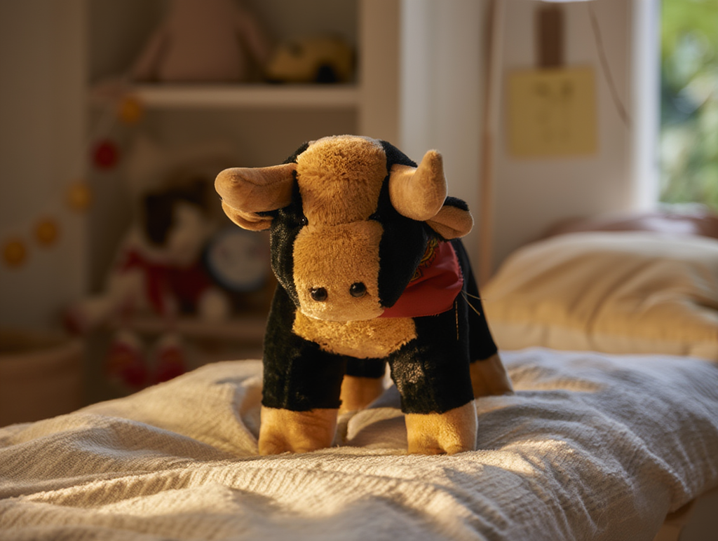 🐂 Toro de Peluche Artesanal