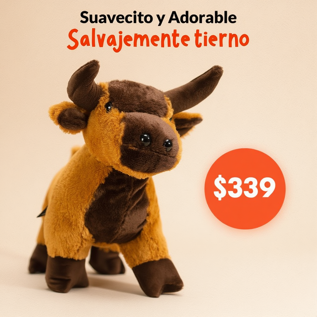 Torito de Peluche Premium